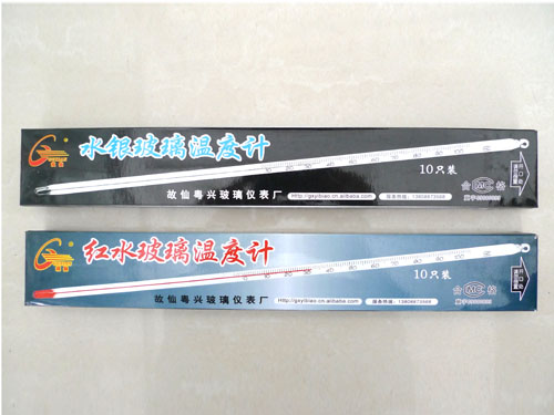 水銀溫度計(jì)，紅水玻璃溫度計(jì)